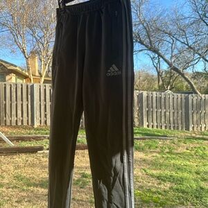 Adidas gray Track Pants boys xl